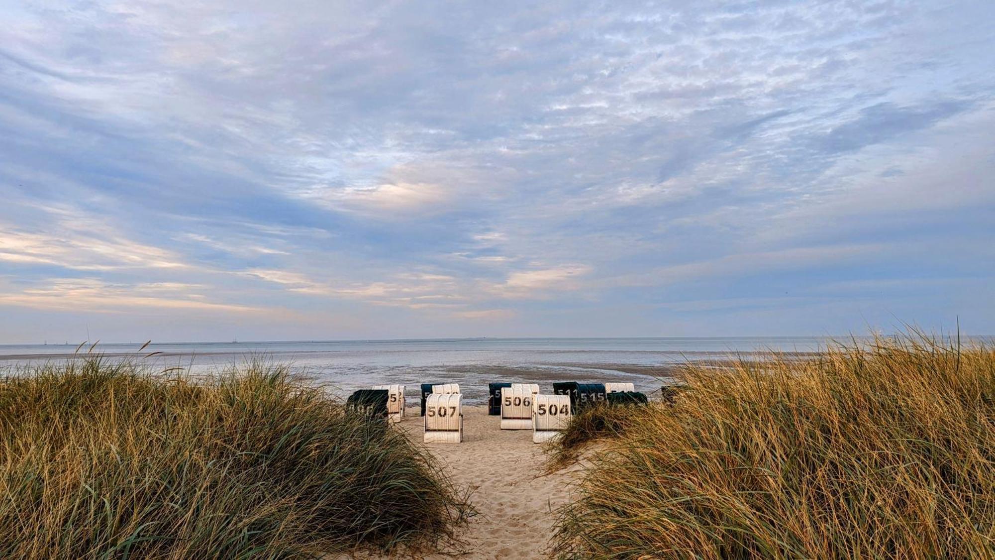 Nordsee Ferienwohnung Nord Dornumersiel Luaran gambar